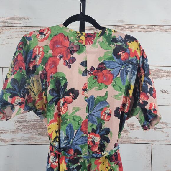 TYSA Floral French Market Playsuit Jumpsuit  Romper Dress 0/1 - Picture 7 of 8